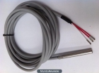 SONDA DE TEMPERATURA DE ALTA PRECISION: PT100 CLASE A CON CABLE SILICONA - mejor precio | unprecio.es