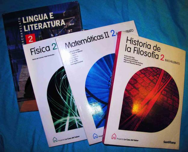 Venta de libros de 2ª mano 2º Bach