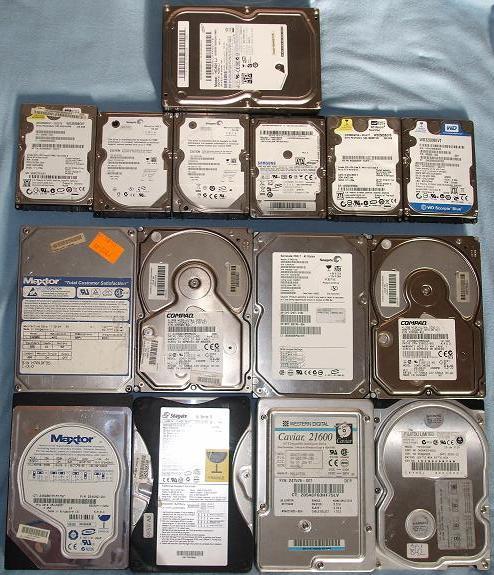 DISCOS DUROS IDE 3.5 – 2.5, SATA 2.5 PARA PORTATILES MADRID