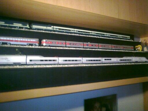 Maquetas de 3 trenes