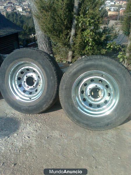 se venden ocho ruedas para 4x4 por 340 euros