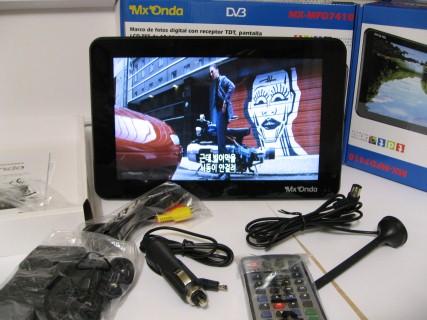 TV con  TDT   marca MX Onda 10,1 pulgadas, 12 V ( Nueva )