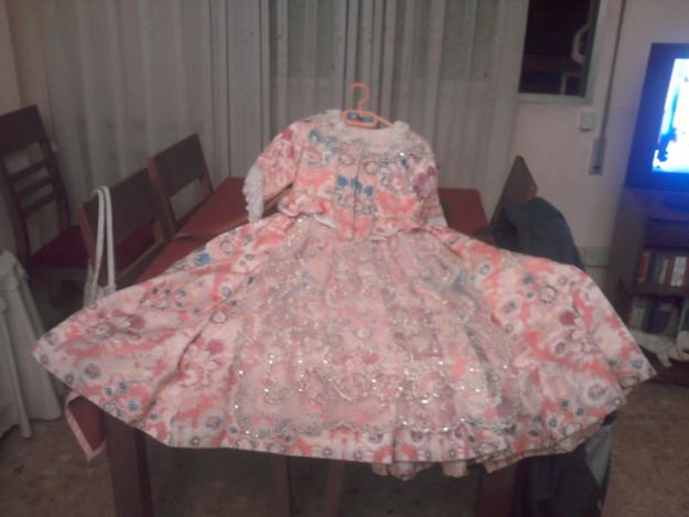 venta traje fallera niña 6-8 años