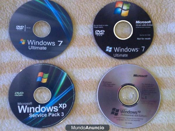 WINDOWS Y OFFICE 2010 ORIGINALES