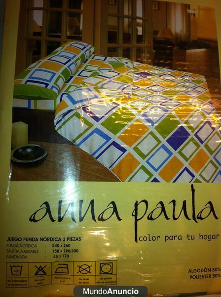 JUEGO DE SABANAS 3 PZ 150CM 17€