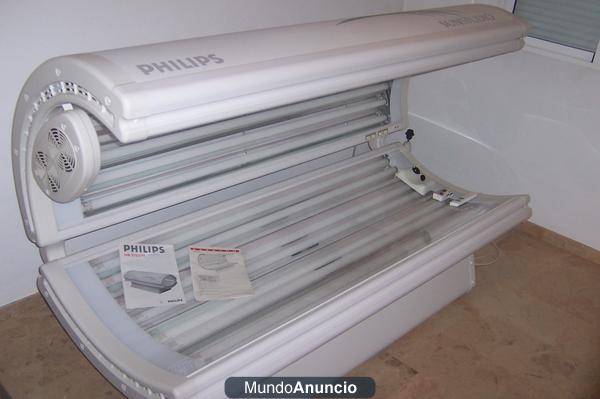 Vendo solarium  philips.23 tubos,lampara  facial,5 ventiladores