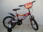 Bicicleta roja infantil CARS - mejor precio | unprecio.es