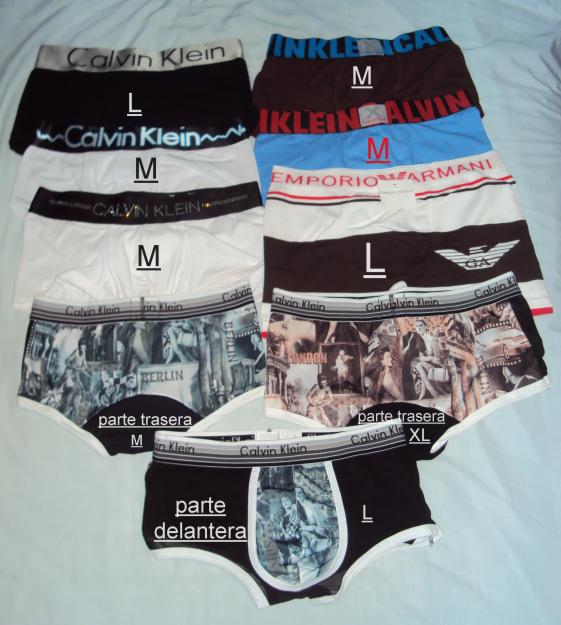 calzoncillos boxer de la marca calvin klein (modelo 2010)