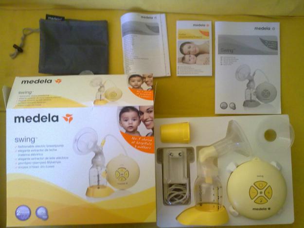 EXTRACTOR DE LECHE MATERNA ELÉCTRICO MARCA MEDELA MODELO SWING