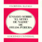 El ensayo sobre El sitio de nadie de Hilda Perera. --- Ediciones Universal - mejor precio | unprecio.es