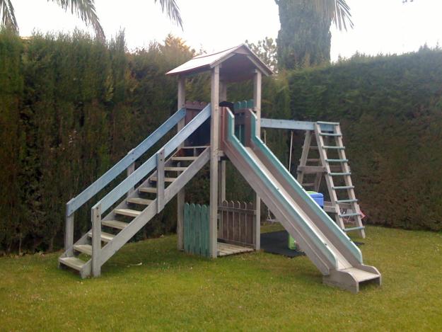Parque infantil de exterior muy resistente