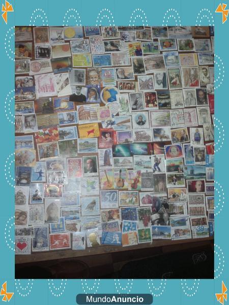 vendo lote de 1000 sellos usados conmemorativos diferentes de europa occidental epoca2000-2011
