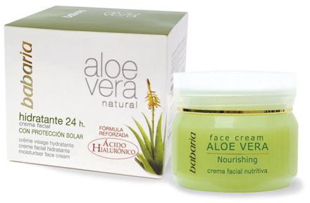 Crema Facial Hidratante Aloe 24H Babaria 50ml
