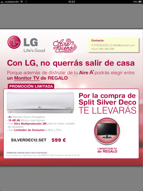 Lg silver deco 12 - p12rk ssb