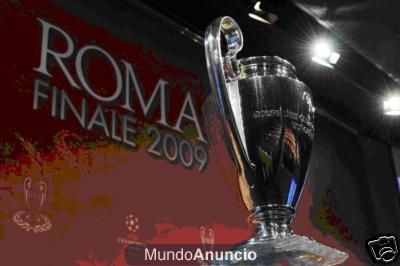 Uefa Champions League Final Rome 2009 12 Tickets Cat. 2