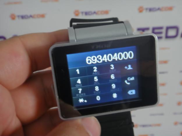 Reloj de Pulsera con Telefono Movil Libre Operador, GSM Bluetooth, JAVA, Flash