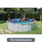 piscina portatil de chapa redonda, es nueva. - mejor precio | unprecio.es