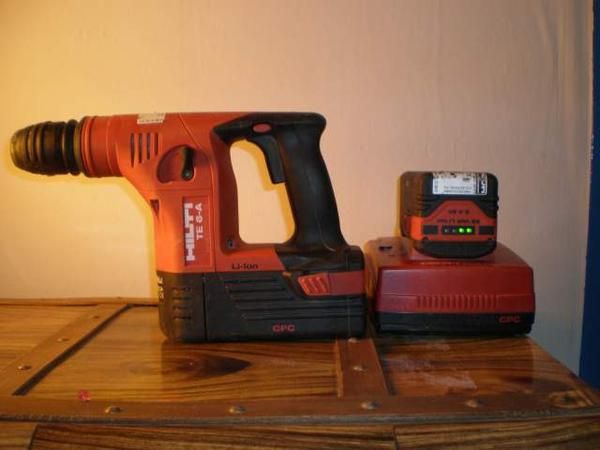 TALADRO HILTI TE 6-A PERFORADORA CON MARTILLO A BATERIA