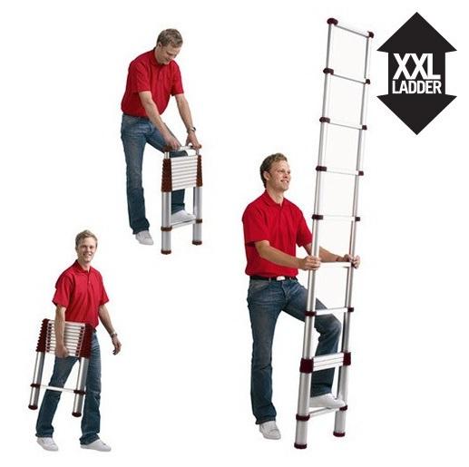 Escalera Telescópica Plegable XXL Ladder