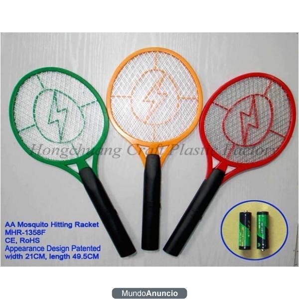Raqueta Electrica mata mosquitos.
