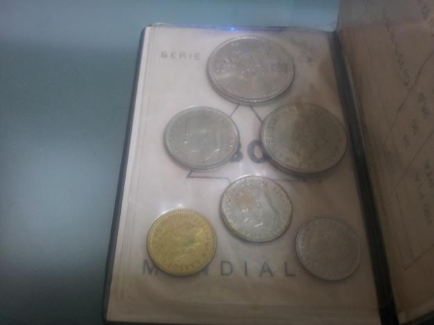 Coleccion monedas conmemorativas mundial españa 82 sin circulacion e intactas