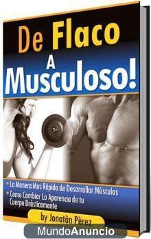 por solo 2usd obten dos manuales de flaco a musculo , y como aumentar pene