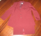 Traje chaqueta de entretiempo color granate - mejor precio | unprecio.es