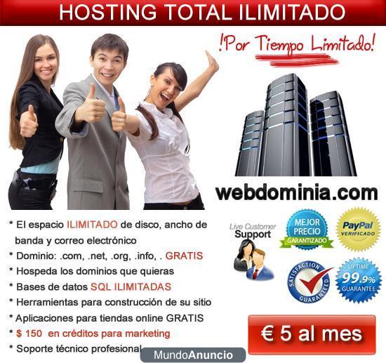 Hosting Profesional Ilimitado