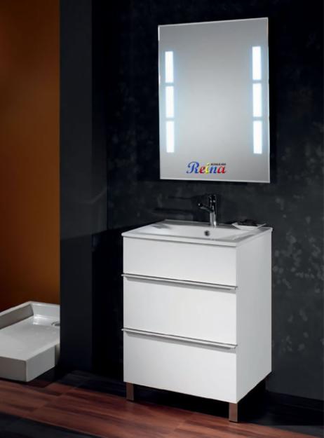 Aprovéchate, lavabos Mueble de Baño AGUEDA 75 Blanco