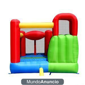 Juego Castillo hinchable Playcenter 6x1 con tobogan.Córdoba