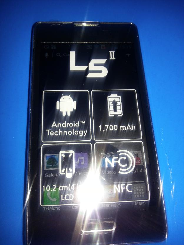 Movil lg l5 ii libre y nuevo