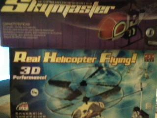 vendo helicopteros de radio control marca skumaster y helisky