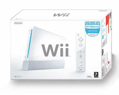 wii con chip sunkey lite+ canal Homebrew Channel+caja externa con disco duro de 40 gigas+2