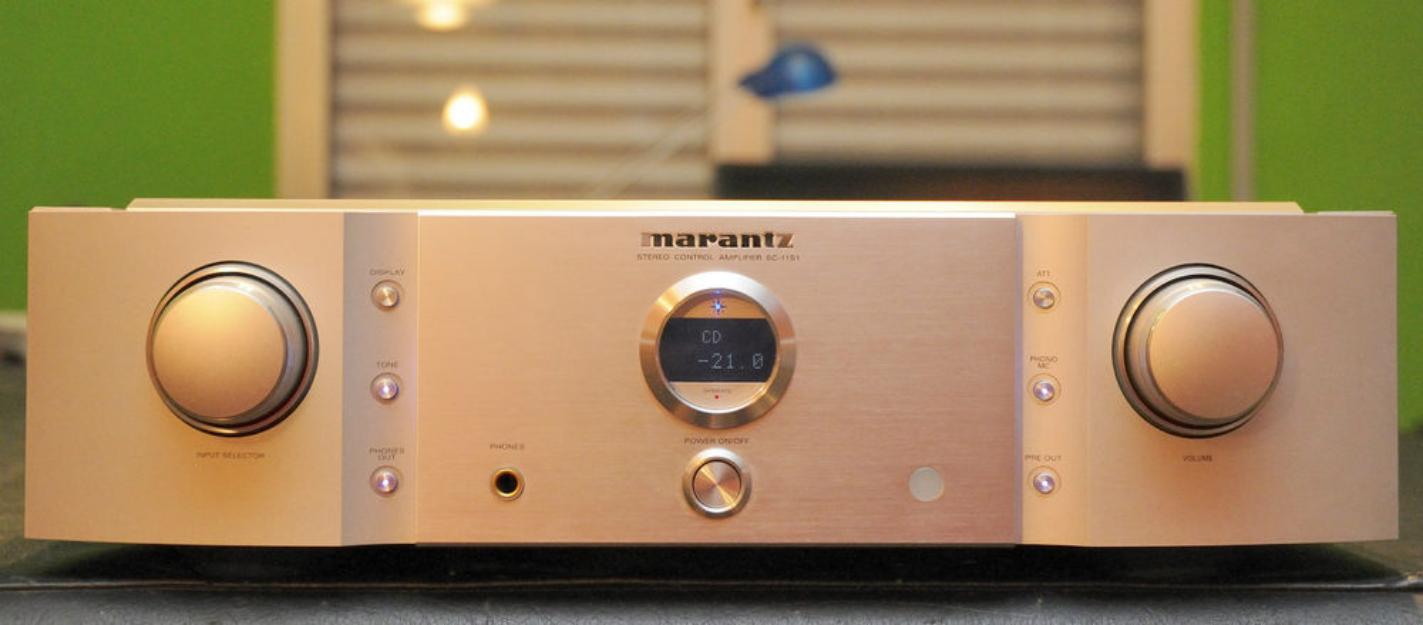 Preamplificador estéreo SC-11S1 de Marantz