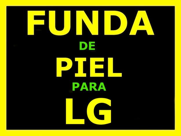 FUNDA DE PIEL PARA LG KU990