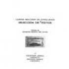 Selección de textos de... Edición y estudio de Joaquín Benito de Lucas. --- Ediciones Tárraco, Colección Arbolí, 1982, - mejor precio | unprecio.es