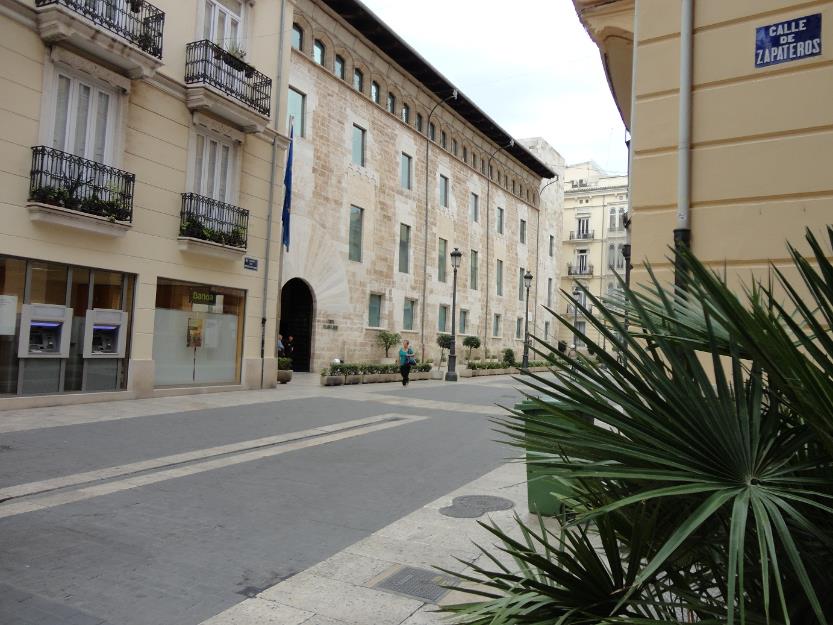 Frente Palacio Cortes, junto Torres Serrano