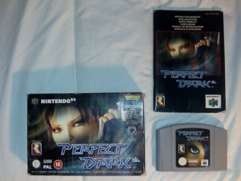 Juego Perfect Dark de Nintendo 64 Completo