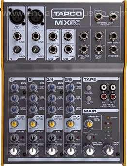 Mesa mezclas tapco mix-60