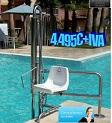 Elevador de piscinas de ayuda tecnica para misnuvalia