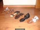 LOTE DE SANDALIAS DE MUJER EN PIEL - mejor precio | unprecio.es