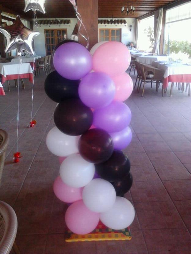 Decoracion con globos