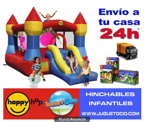 MINI HINCHABLES Happy Hop | JUGUETOCIO | Castillos infantiles