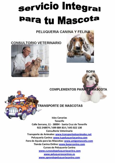 Servicio Integral para tu Mascota