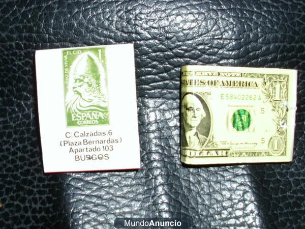 Vendo cajas de cerillas con motivos filatelicos y numismaticos. Medidas 5 por 4 cm. formato plano, de la Gral Fosforera,