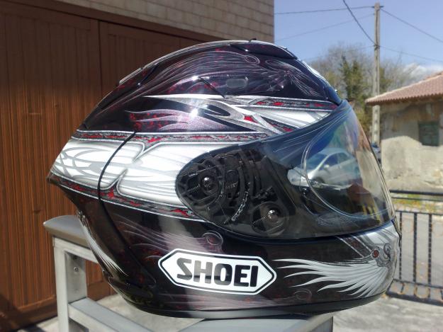 casco de moto shoei topoe de gama