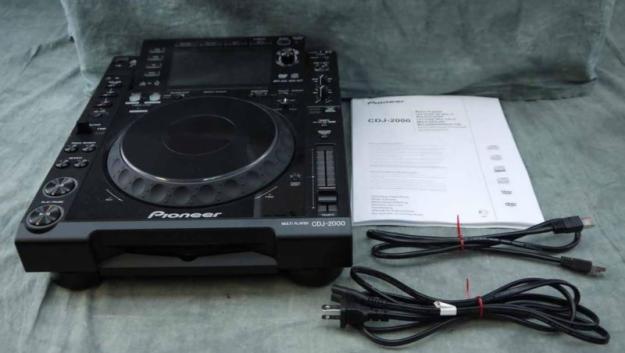 Pioneer CDJ-2000 Reproductor de sobremesa profesionales de varios en la casilla