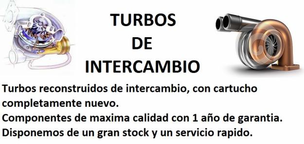 Turbos reconstruidos de intercambio