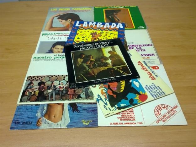 Vendo un lote de lps (vinilos) de musica folklorica