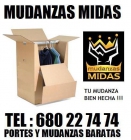 Mudanzas baratas madrid 680 22 7474 llamenos ya mudanzas baratas - mejor precio | unprecio.es